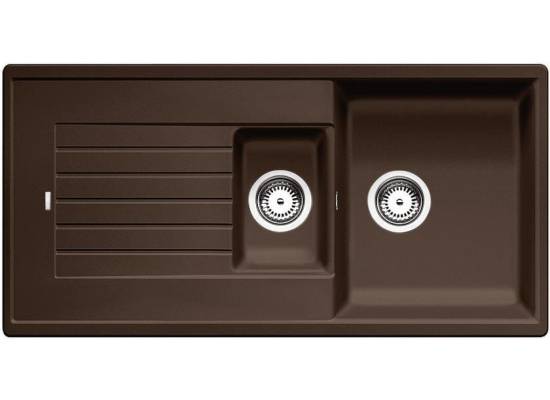 Zlew BLANCO ZIA 6S KAWOWY korek manual (515072) *** zamów wycięcie otworów GRATIS ***