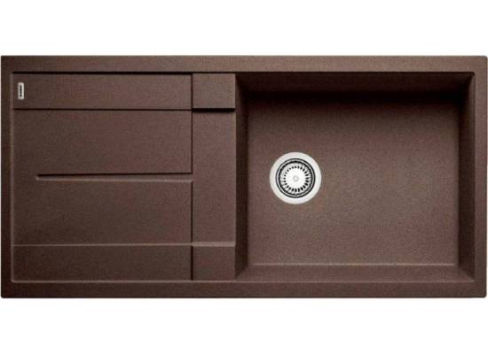 Zlew BLANCO METRA XL 6S KAWOWY (korek manual) (515143) *** zamów wycięcie otworów GRATIS ***