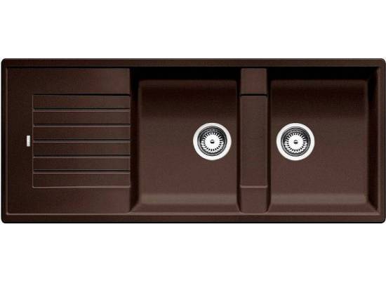 Zlew BLANCO ZIA 8S KAWOWY korek manual (515602) *** zamów wycięcie otworów GRATIS ***