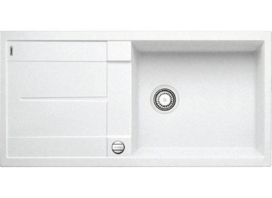 Zlew BLANCO METRA XL 6S-F BIAŁY (korek auto) (516522) *** zamów wycięcie otworów GRATIS ***
