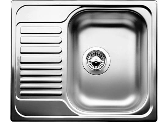 Zlew BLANCO TIPO 45S MINI stal matowa (korek manual) (516524) *** zamów wycięcie otworów GRATIS ***