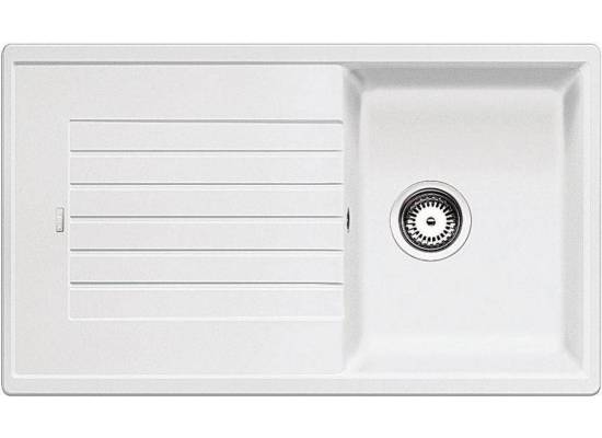 Zlew BLANCO ZIA 45SL BIAŁY korek manual (516740) *** zamów wycięcie otworów GRATIS ***