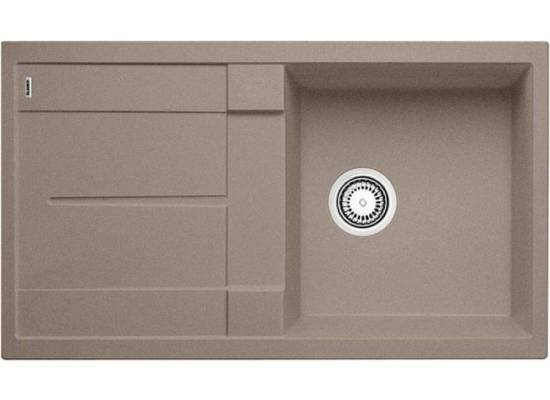 Zlew BLANCO METRA 5S TARTUFO (korek manual) (517349) *** zamów wycięcie otworów GRATIS ***