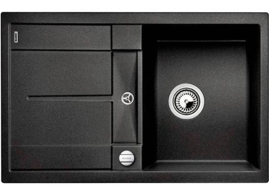 Zlew BLANCO METRA 45S-F ANTRACYT (korek auto) (519081) *** zamów wycięcie otworów GRATIS ***