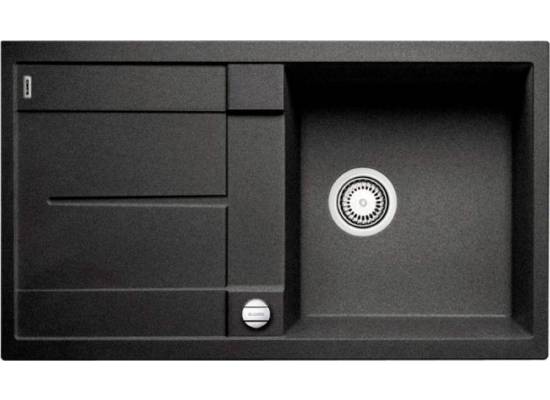 Zlew BLANCO METRA 5S-F ANTRACYT (korek auto) (519097) *** zamów wycięcie otworów GRATIS ***