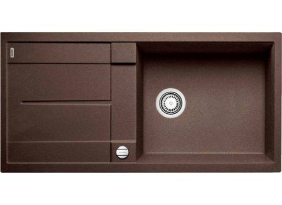 Zlew BLANCO METRA XL 6S-F KAWOWY (korek auto) (519157) *** zamów wycięcie otworów GRATIS ***