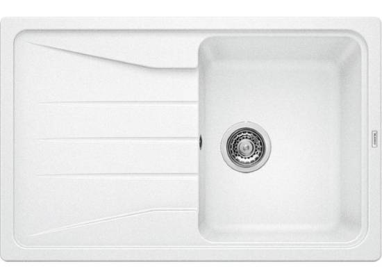Zlew BLANCO SONA 45S BIAŁY (korek manual) (519665) *** zamów wycięcie otworów GRATIS ***