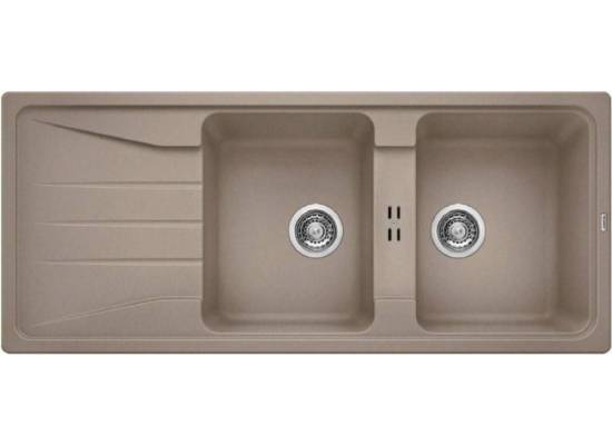 Zlew BLANCO SONA 8S TARTUFO (korek manual) (519705) *** zamów wycięcie otworów GRATIS ***