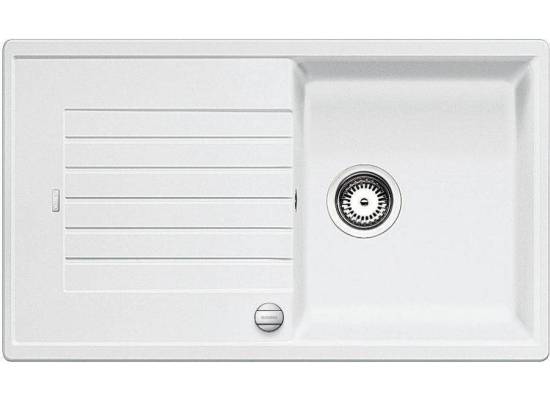 Zlew BLANCO ZIA 5S BIAŁY korek auto (520506) *** zamów wycięcie otworów GRATIS ***