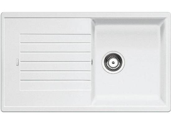 Zlew BLANCO ZIA 5S BIAŁY korek manual (520515) *** zamów wycięcie otworów GRATIS ***