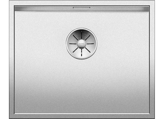 Zlew BLANCO ZEROX 500-U stal DURINOX (korek manual InFino) 521559