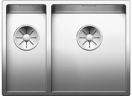 Zlew BLANCO CLARON 340/180-U stal szlachetna prawa (korek manual InFino) 521610