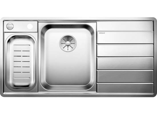 Zlew BLANCO AXIS III 6S-IF (korek auto InFino) (522105) *** zamów wycięcie otworów GRATIS ***