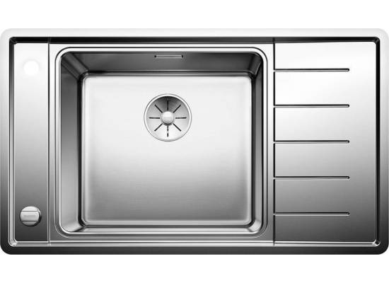 Zlew BLANCO ANDANO XL 6S-IF COMPACT stal szlachetna z odsączarkąlewa (korek auto InFino) 523002