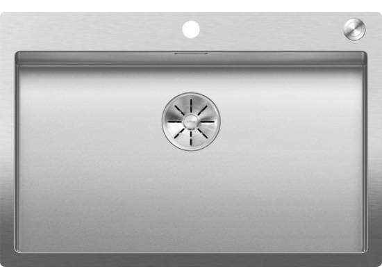 Zlew BLANCO CLARON 700-IF/A Stal DURINOX, korek auto., InFino, PushControl (523394)