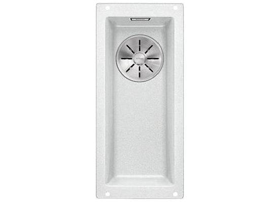 Zlew BLANCO SUBLINE 160-U biały (korek manual InFino) (523400)