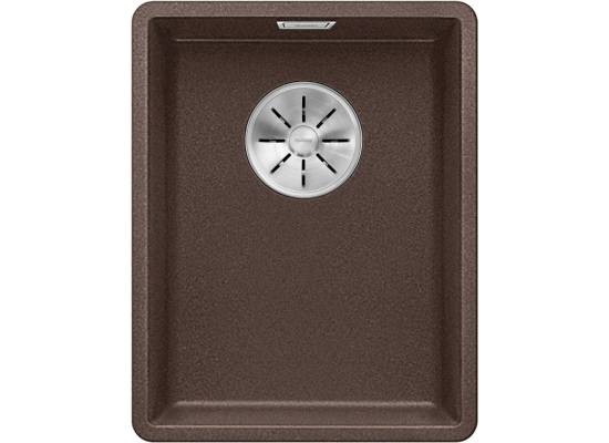 Zlew BLANCO SUBLINE 320-F kawowy (korek manual InFino) (523421)