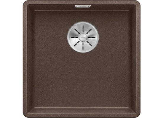 Zlew BLANCO SUBLINE 400-F kawowy (korek manual InFino) (523499)