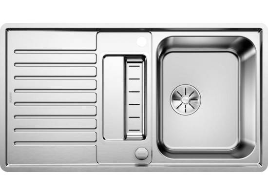 Zlew BLANCO CLASSIC PRO 5S-IF stal szlachetna, odwracalny (korek auto InFino) (523663)