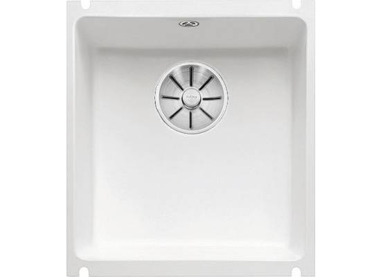 Zlew BLANCO SUBLINE 375-U biały połysk (korek manual InFino) (523726)