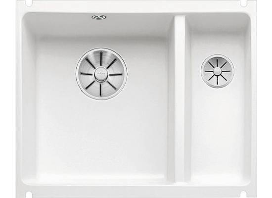 Zlew BLANCO SUBLINE 350/150-U biały połysk (korek manual InFino) (523741)