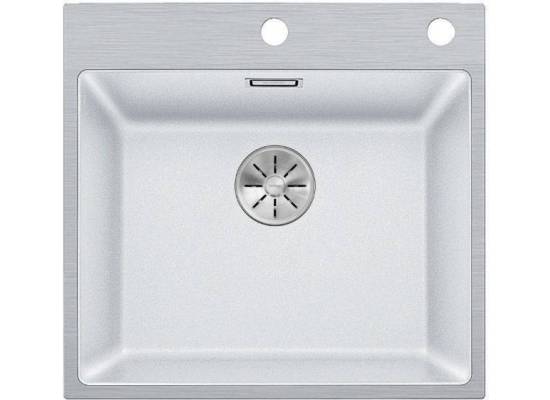 Zlew BLANCO SUBLINE 500-IF/A SteelFrame biały (korek auto InFino) (524112)