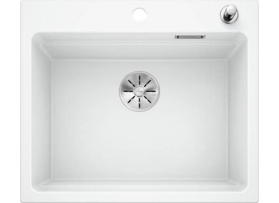 Zlew BLANCO ETAGON 6 biały (korek auto InFino + szyny) (524533) *** zamów wycięcie otworów GRATIS ***