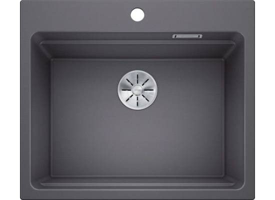 Zlew BLANCO ETAGON 6 szarość skały (korek manual InFino + szyny) (524540) *** zamów wycięcie otworów GRATIS ***