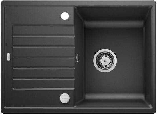 Zlew BLANCO ZIA 45S COMPACT antracyt (korek auto) (524711) *** zamów wycięcie otworów GRATIS ***
