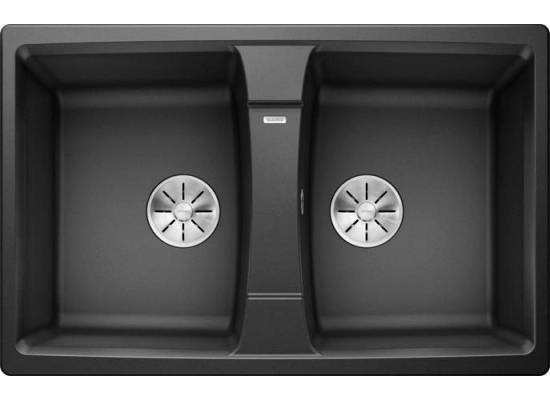 Zlew BLANCO LEXA 8 antracyt (korek manual InFino) (524960) *** zamów wycięcie otworów GRATIS ***