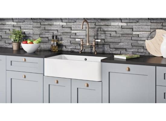 Zlew ceramiczny BLANCO VILLAE FORMHAUS 8 jedna komora biały połysk (525163)