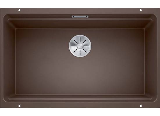 Zlew BLANCO ETAGON 700-U PuraDur Kawowy, InFino, szyny (525176)