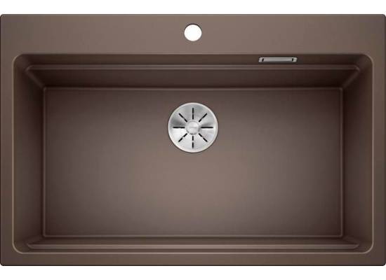 Zlew BLANCO ETAGON 8 kawowy (korek manual InFino + szyny) (525196) *** zamów wycięcie otworów GRATIS ***