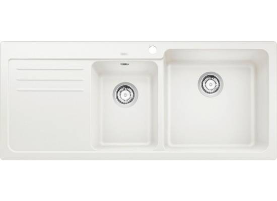Zlew BLANCO NAYA 8S (komora PRAWA) biały (525783) *** zamów wycięcie otworów GRATIS ***