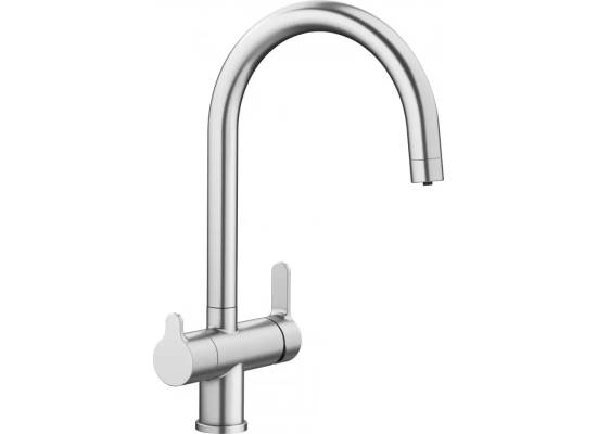 Bateria BLANCO TRIMA PVD steel (powłoka stal szczotkowana INOX)