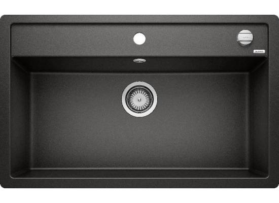Zlew BLANCO DALAGO 8-F czarny (korek auto) (525878) *** zamów wycięcie otworów GRATIS ***