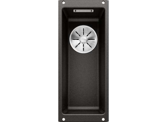Zlew BLANCO SUBLINE 160-U czarny (korek manual InFino) (525981)