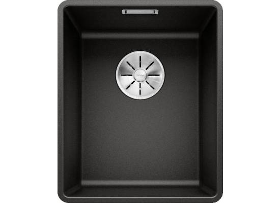 Zlew BLANCO SUBLINE 320-F czarny (korek manual InFino) (525982)