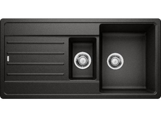 Zlew BLANCO LEGRA 6S czarny (korek MANUAL) (526086) *** zamów wycięcie otworów GRATIS ***