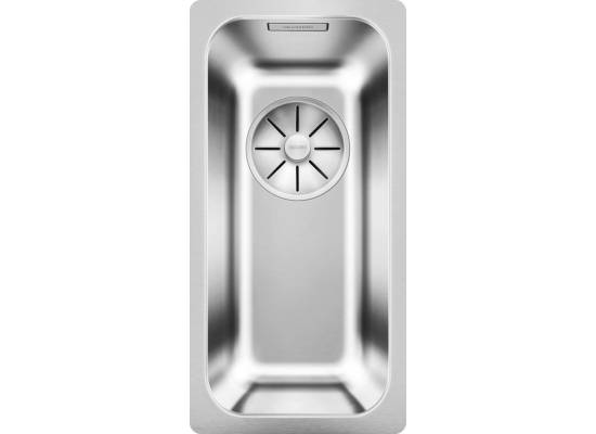 Zlew BLANCO SOLIS 180-U stal szczotkowana INOX (korek manual InFino) (526113)