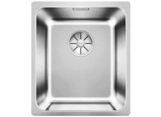 Zlew BLANCO SOLIS 340-IF stal szczotkowana INOX (korek manual InFino) (526116)