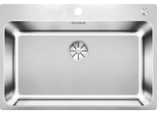 Zlew BLANCO SOLIS 700-IF/A stal szczotkowana INOX (korek auto InFino PushControl) (526127)