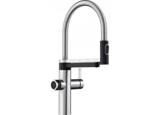 Bateria BLANCO EVOL-S PRO DRINK.FILTER PVD steel (stal szczotkowana INOX) (526311)