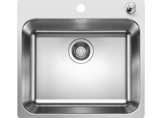 Zlew BLANCO SUPRA 500-IF/A stal szczotkowana INOX (korek AUTO) (526355)