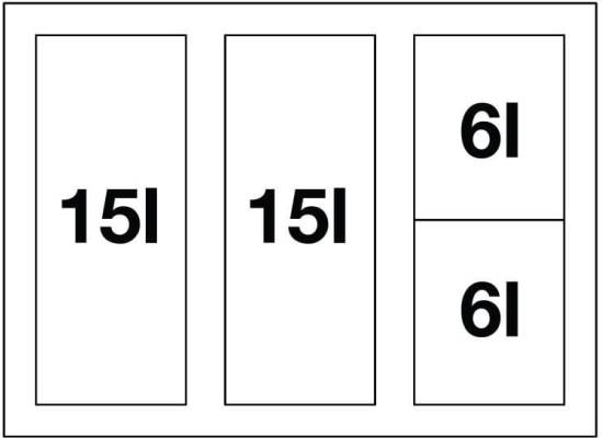 Sortownik odpadów FLEXON II LOW 60/4 (526644)