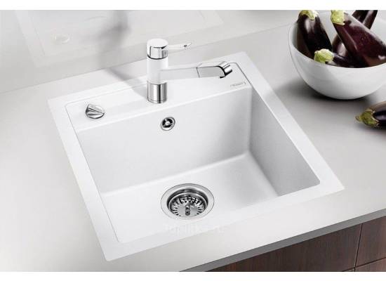 Zlew BLANCO DALAGO 45-F KAWOWY (korek auto) (517171) *** zamów wycięcie otworów GRATIS ***