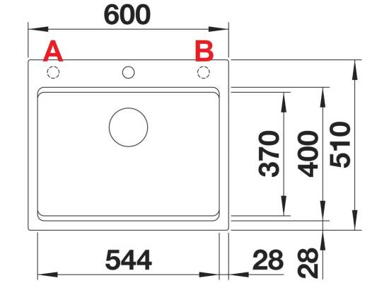 Zlew BLANCO ETAGON 6 kawowy (korek manual InFino + szyny) (524548) *** zamów wycięcie otworów GRATIS ***