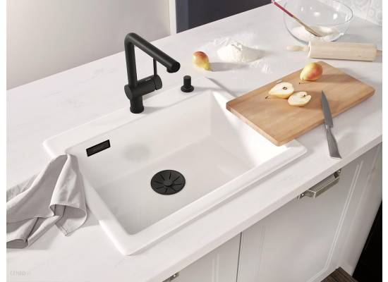 Zlew ceramiczny BLANCO PALONA 6 czarny (auto InFino) (524738)