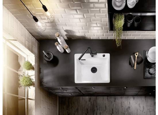 Zlew ceramiczny BLANCO PALONA 6 czarny (auto InFino) (524738)