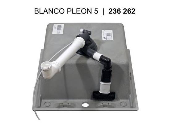 Zlew BLANCO PLEON 5 antracyt (korek auto InFino) (523676) *** zamów wycięcie otworów GRATIS ***